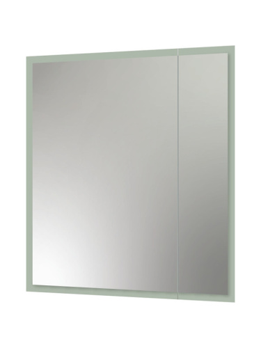 Зеркало-шкаф Континент Reflex МВК026 70х14х80 подвесной цвет белый - фото 3