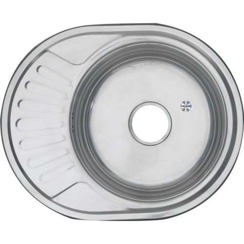 Кухонная мойка Melana 125 t (*15) 57х45 цвет хром - фото 2