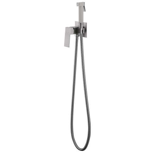 Гигиенический душ со смесителем Abber Daheim AF8226SP встраиваемый в стену сатин - фото 2