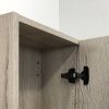 Шкаф-пенал Comforty Бонн 00-00008476CF 30х110 подвесной цвет белый/бежевый