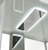 Душевая кабина AvaCan Z Z1912LEDMT 120х90 прямоугольная с крышей ориентация универсальная