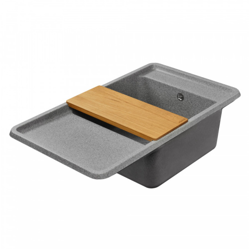 Кухонная мойка Aquaton Беллис 1A724832BS230 87х51 цвет серый - фото 5