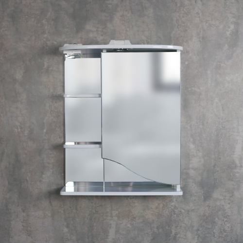 Зеркало-шкаф Onika Виола 206003 60х25х71 подвесной цвет коричневый - фото 4