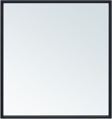 Зеркало в ванную Allen Brau Liberty 1.330014.BB 80х85 цвет черный - фото 2