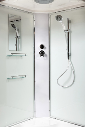 Душевая кабина AvaCan EM5011 110х110 четверть круга с крышей ориентация универсальная - фото 5