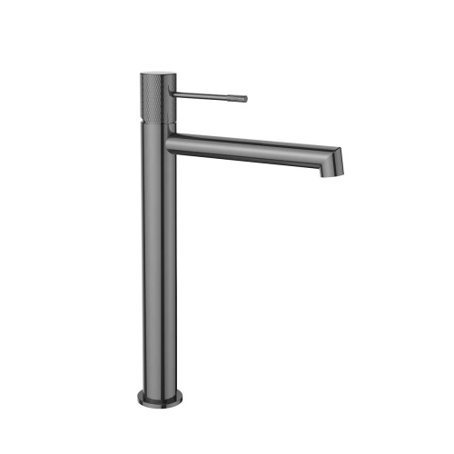 Смеситель Vincea Desire VBF-1D2GM на столешницу вороненая сталь - фото 2