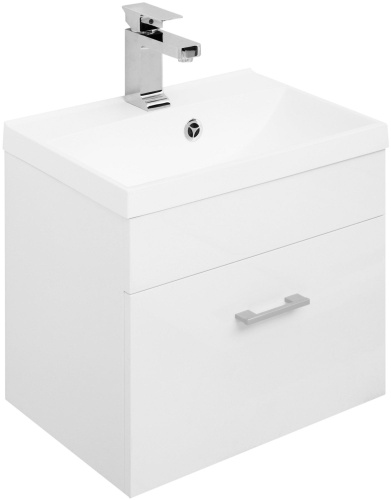 Тумба с раковиной Aquanet Нота 00287705 50х35х44 подвесная цвет белый - фото 4