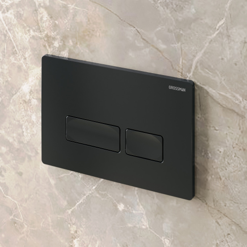 Клавиша смыва механическая Grossman Pragma 700.K31.03.210.210 цвет черный - фото 3