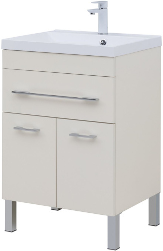 Тумба под раковину Aquanet Верона 00304535 57х47х83 напольная цвет бежевый - фото 2