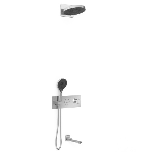 Душевая система Vincea VSFW-432TI1CH встраиваемая в стену с термостатом - фото 2