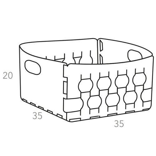 Корзина ADJ Dubai 2045.55/40 - фото 2