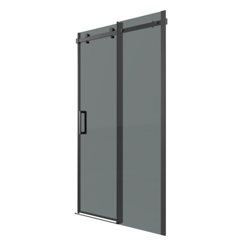 Душевая дверь Grossman Classic 100.K33.04.120.21.10 120х195 стекло тонированное профиль черный матовый - фото 2