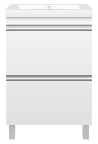 Тумба под раковину Misty Ингрид П-Инг-01060-012Я 56х46х71 напольная - фото 2