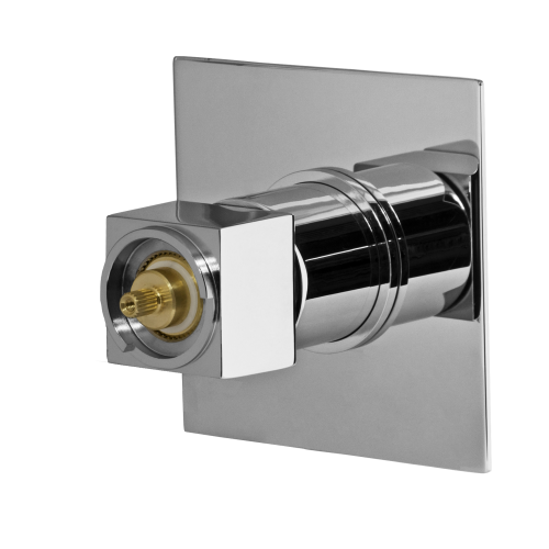 Смеситель для душа Remer Q-Elegance QT30 настенный хром с термостатом - фото 2