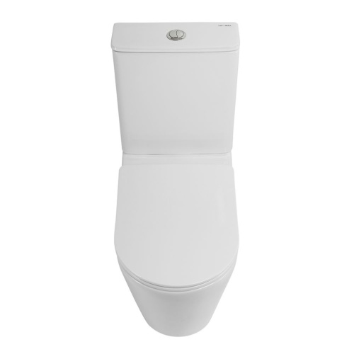 Унитаз напольный Art&Max Tito AM6088CPRVTSC белый с сиденьем микролифт смыв торнадо - фото 4