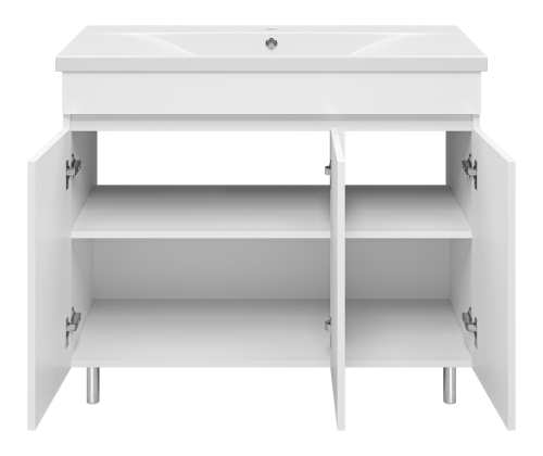 Тумба под раковину Misty Енисей Э-Ени01100-0112Я 100х45х70 напольная - фото 3