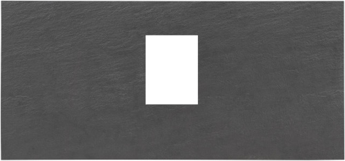 Столешница Allen Brau Infinity 1.21012.GR-S 100х46 накладная цвет серый - фото 3