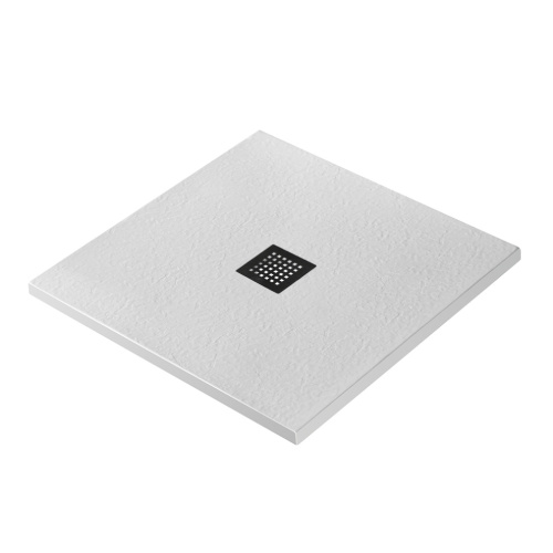 Душевой поддон BelBagno UNO TRAY-MR-UNO-A-90-35-W-NO 90х90 искусственный мрамор белый - фото 2