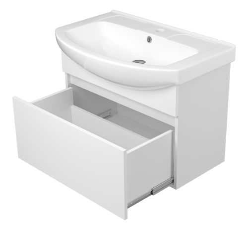 Тумба под раковину Misty Монро Э-Мнр01075-011Я 72х36х50 подвесная - фото 4