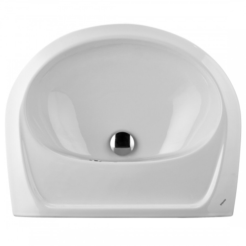 Раковина из сантехнического фарфора Santek Бриз 1WH110448 36х50 подвесная цвет белый - фото 3