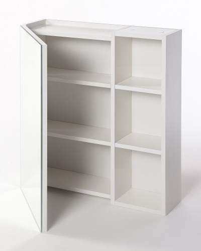 Зеркало-шкаф Orange Sistema ST-60ZSW 60х16х70 подвесной цвет белый - фото 4