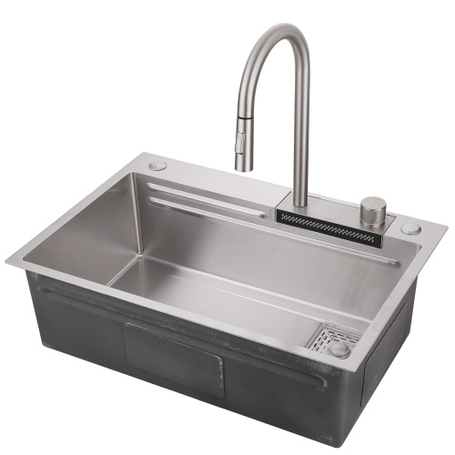 Кухонная мойка Abber Wasser Kreis AF2194SP 68х46 цвет сатин поверхность матовая - фото 2