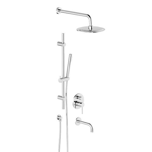 Душевая система Damixa Scandinavian Pure 936540000 встраиваемая в стену - фото 2