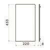Разделочная доска Omoikiri CB-SINTESI-M-GB 4999070