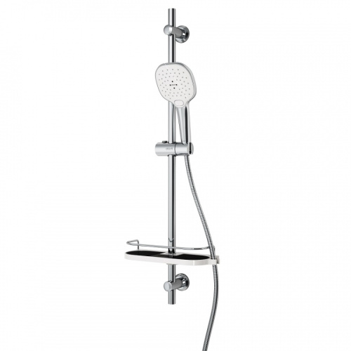 Душевой гарнитур Dorff Prime D0140000 настенный хром/белый - фото 2