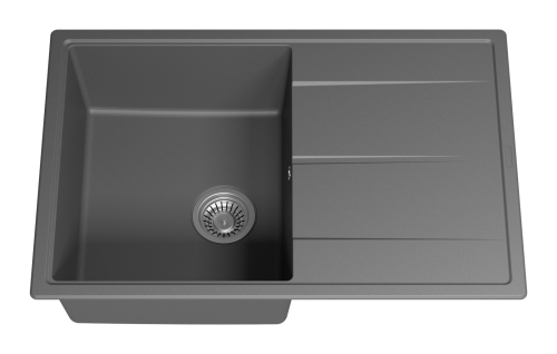 Кухонная мойка Misty Linkor LIN-78х51-04 78х51 цвет серый - фото 5