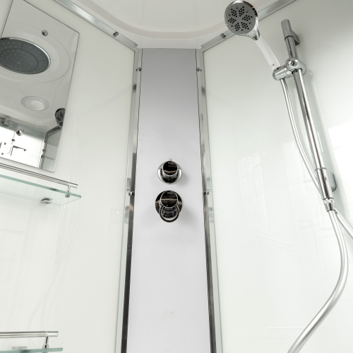 Душевая кабина AvaCan EM5012L 120х90 асимметричная с крышей ориентация левая - фото 5