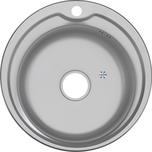 Кухонная мойка Melana 101D t (*12) 51х51 цвет хром - фото 2