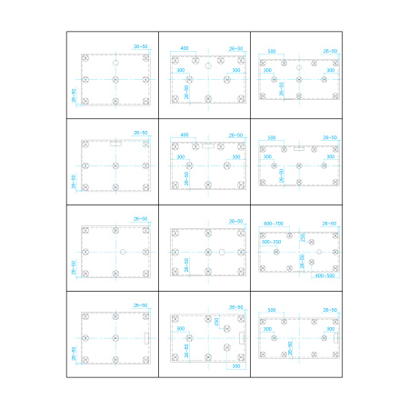 Ножки для поддона RGW 03230111-31