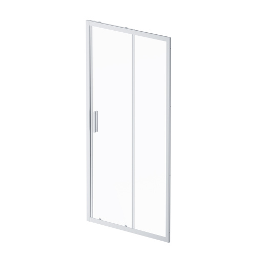 Душевая дверь Am.Pm Gem W90G-100-1-195MT 100х195 стекло прозрачное профиль хром матовый - фото 2