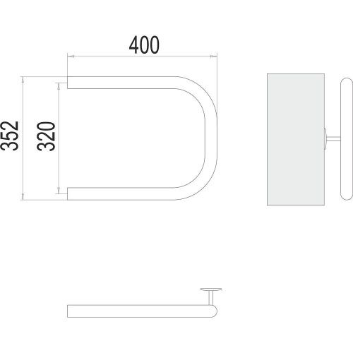 Полотенцесушитель Terminus 4620768881442 40х35 водяной хром - фото 3