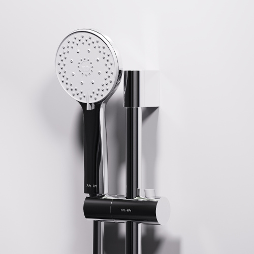 Душевая кабина Am.Pm X-Joy W94C-401A-090MT 88х88 четверть круга без крыши ориентация универсальная - фото 5