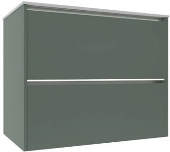 Тумба под раковину Allen Brau Activity 1.34012.CGM 80х46х65 подвесная цвет зеленый