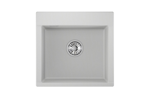Кухонная мойка Granula 5201, АРКТИК 52х50 цвет светло-серый поверхность матовая - фото 2