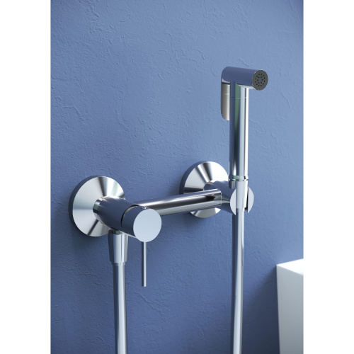 Гигиенический душ со смесителем RGW Shower Panels 581408215-01 хром - фото 3