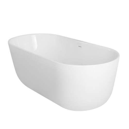 Ванна акриловая Art&Max Genova AM-GENOVA-1700-770 170х78 отдельностоящая овальная - фото 4