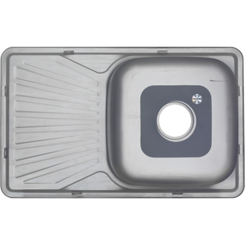Кухонная мойка Melana 217 t (*10) 78х48 цвет хром - фото 4