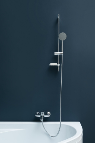 Душевой гарнитур Paffoni Luna ZSAL206CR настенный хром - фото 2