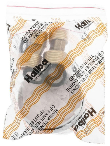 Cмеситель для ванны и душа Haiba HB2226 настенный хром - фото 5