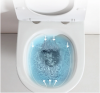Унитаз приставной Cerutti SPA CT7841 белый с сиденьем микролифт безободковый каскадный смыв