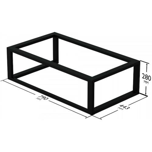 Консоль под раковину СанТа 900145 79х44х23 подвесная цвет муар - фото 5