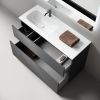 Тумба под раковину Sancos FOLK Floor FL120FLGS 120х40 напольная цвет серый