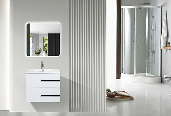 Тумба с раковиной Parly Bella Bella60 59х47х50 подвесная