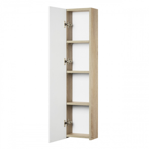 Шкаф-пенал Aquaton Мишель 1A244303MIX40 23х15х101 подвесной цвет белый - фото 2