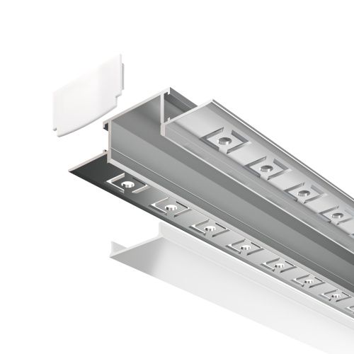 Алюминиевый профиль встраиваемый скрытого монтажа Maytoni Led Strip ALM011S-2M - фото 5