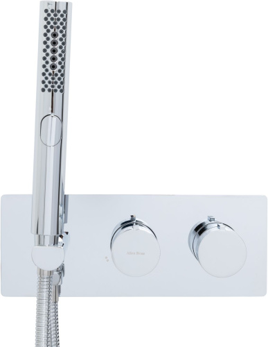 Смеситель для ванны с душем Allen Brau Liberty 5.33009-00 встраиваемый в стену хром - фото 2